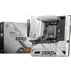 MSI B650M PROJECT ZERO Micro-ATX Motherboard