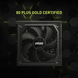 MSI MAG A1250GL PCIe5 1250W 80 Plus Gold Fully Modular Gaming Power Supply