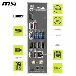 MSI MAG X870E TOMAHAWK WIFI ATX Motherboard