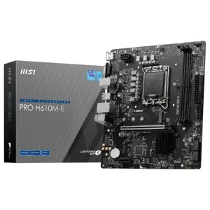 MSI PRO H610M-E DDR5 LGA1700 Micro-ATX Motherboard