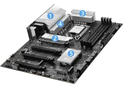 MSI PRO B860-P WIFI ATX Motherboard