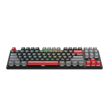 A4Tech Bloody S310N RGB BLMS Mechanical Gaming Keyboard - BLMS Red Plus Switch - Hot Swappable - Quiet Typing - 1000 Hz Report Rate - Energy Red/ Energy White