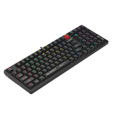 A4Tech Bloody S98 BLMS Mechanical RGB Gaming Keyboard 80% (98Keys) Compact Style (Red Switch - Linear & Smooth)