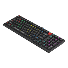 A4Tech Bloody S98 BLMS Mechanical RGB Gaming Keyboard 80% (98Keys) Compact Style (Red Switch - Linear & Smooth)