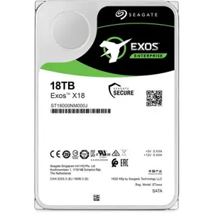 Seagate Exos 18TB 7200RPM SATA III Enterprise Hard Drive