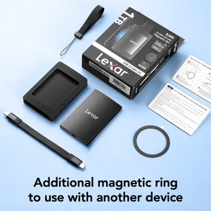 Lexar SL500 1TB Portable SSD With Magnetic Set