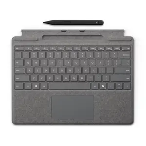 Microsoft Surface Pro 13" Copilot Keyboard with Slim Pen - Platinum