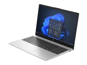 HP 250R G10 Laptop Intel Core 5 120U, 8GB DDR5, 512GB SSD, Intel Integrated Graphics, 15.6" FHD IPS, DOS, Turbo Silver