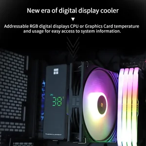 Thermalright Assassin X 120 R Digital ARGB CPU Cooler - Black 