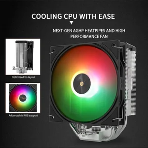 Thermalright Assassin X 120 R Digital ARGB CPU Cooler - Black 