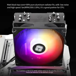 Thermalright Burst Assassin 120 SE ARGB CPU Cooler - Black