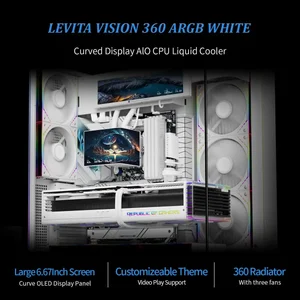 Thermalright Levita Vision 360 ARGB AIO CPU Cooler - White 