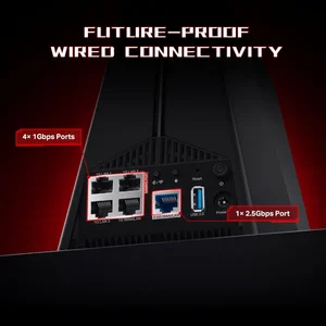 TP‑Link Archer GXE75 AXE5400 Tri‑Band Wi‑Fi 6E Gaming Router