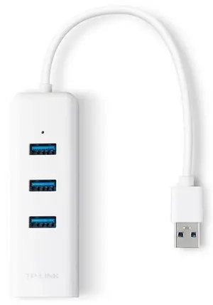 TP-Link UE330 USB 3.0 3-Port Hub & Gigabit Ethernet Adapter