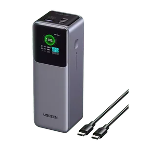 Ugreen Nexode 25000mAh 200W Smart Display Power Bank, 35525B 