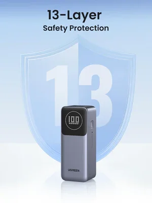 UGREEN Nexode 12000mAh 100W Fast Charging Power Bank, 35526B 
