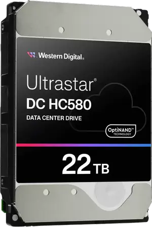 Western Digital Ultrastar DC HC580 22TB 3.5" Enterprise Hard Drive