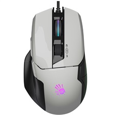 A4tech Bloody W70 Max 10,000 CPI RGB Gaming Mouse (Panda White)