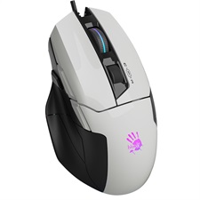 A4tech Bloody W70 Max 10,000 CPI RGB Gaming Mouse (Panda White)