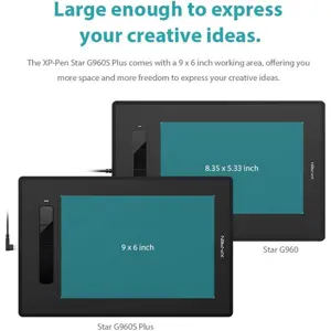 XP‑Pen Star G640S 6.5″×4″ Graphic Drawing Tablet