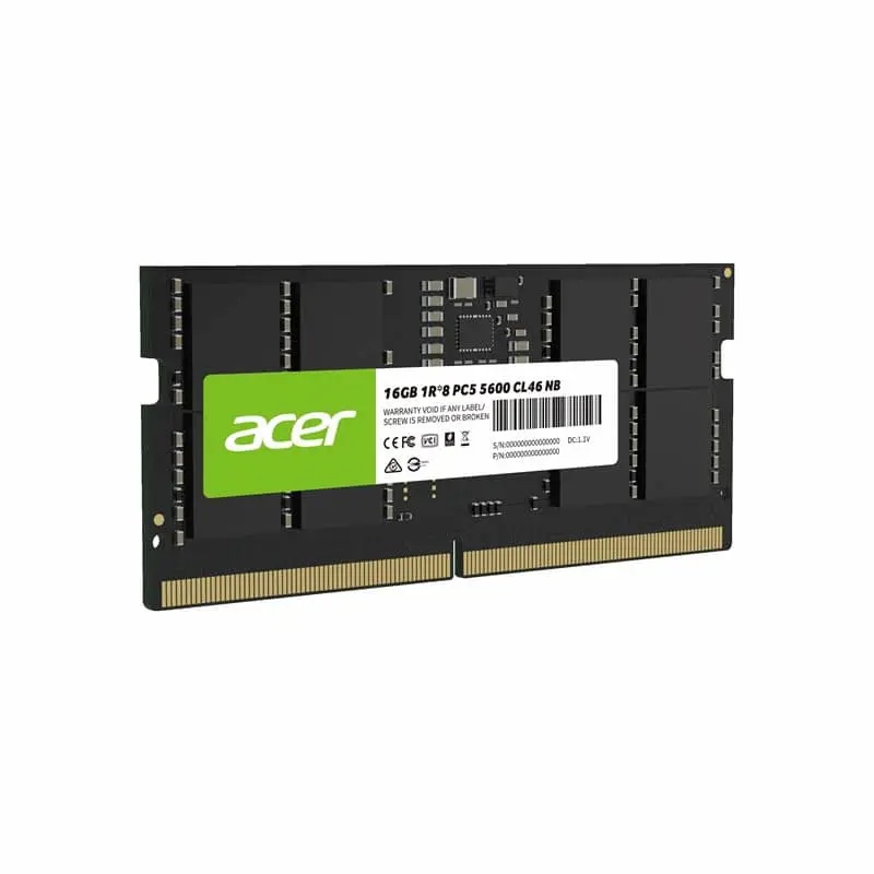 Acer SD200 32GB DDR5 4800MHz SO-DIMM Laptop Memory
