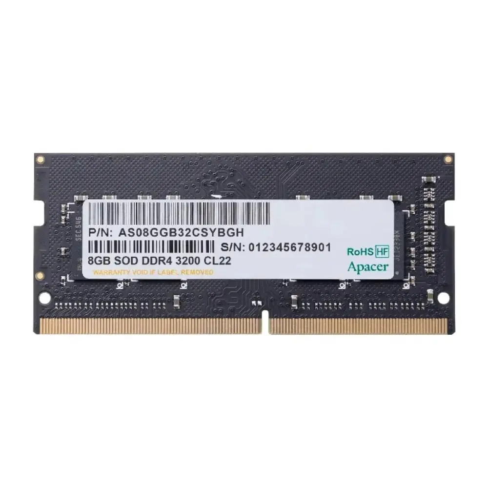 Apacer 8GB DDR4 3200MHz Laptop Memory Price in Pakistan - TechGlobe.pk