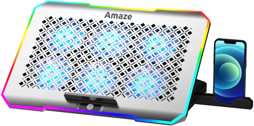 Amaze A500 RGB 6-Fan Laptop Cooling Stand