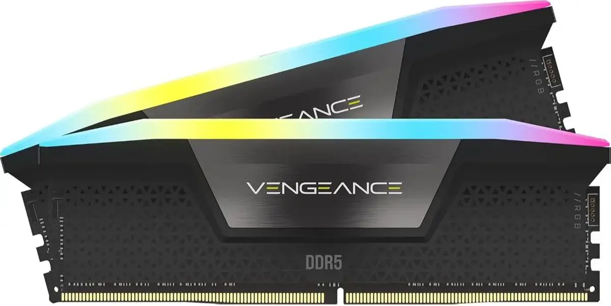 Corsair Vengeance RGB 64GB (2x32GB) 6400MHz DDR5 RAM Kit