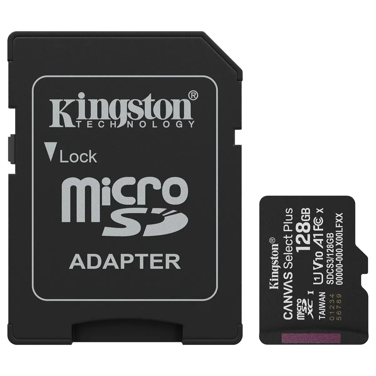 Kingston Canvas Select Plus UHS-I 128GB MicroSD Memory Card