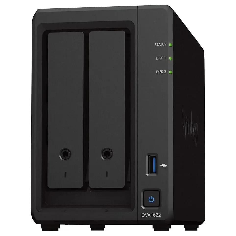 Synology DVA1622 Deep Learning Video Analytics Network Video Recorder