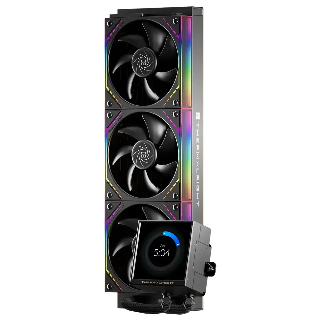 Thermalright Peerless Vision 360 ARGB AIO Liquid CPU Cooler - Black 