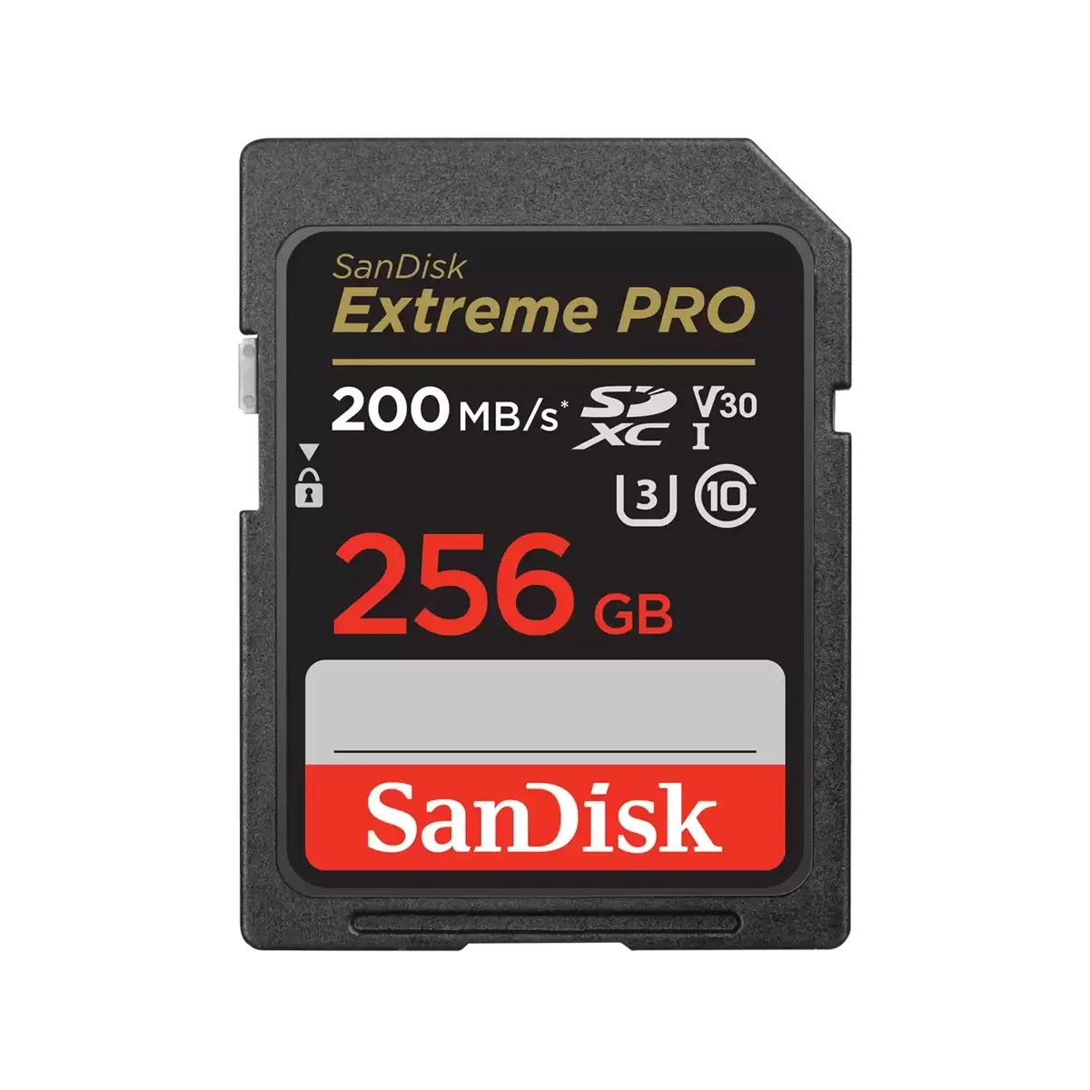 Sandisk 256GB Extreme Pro 200MB/s microSDXC Memory Card