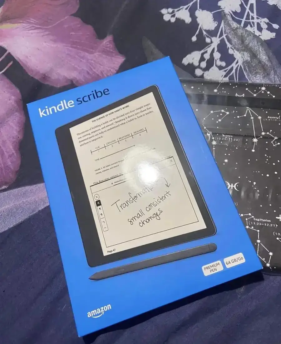 Amazon Kindle Scribe 64GB Premium Pen 2024 - Tungsten Price in