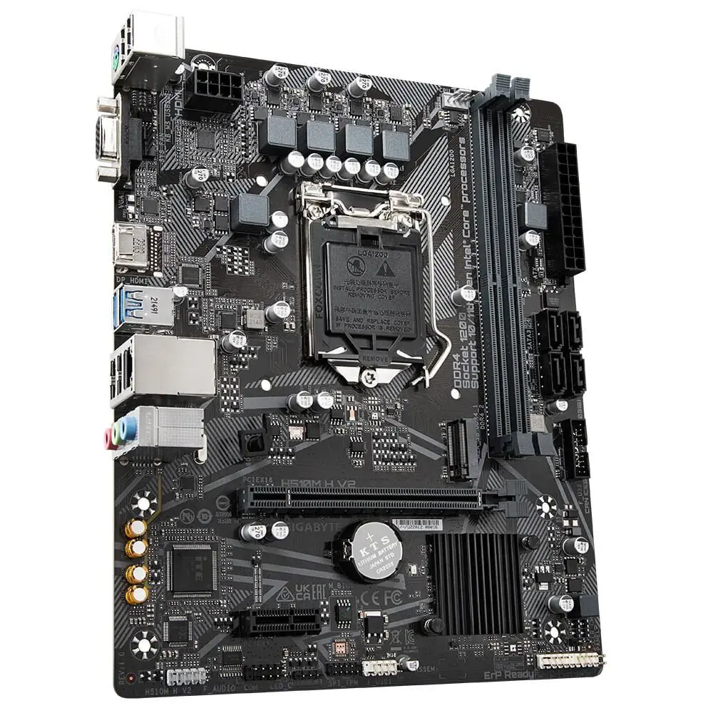 GIGABYTE Intel H510M H V2 DDR4 Micro ATX Motherboard