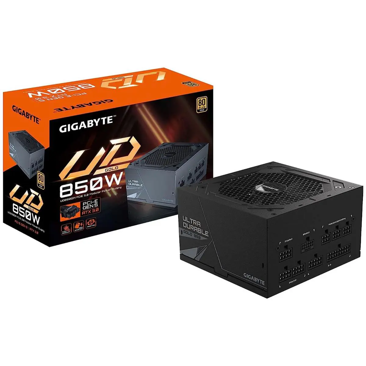 GIGABYTE UD850GM PG5 850W 80+ Gold Fully Modular Power Supply