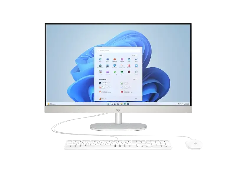 HP All-in-One 27-CR0075D Intel Core i7-1355U 16GB RAM 512GB SSD 27" FHD Touch Windows 11 Home White