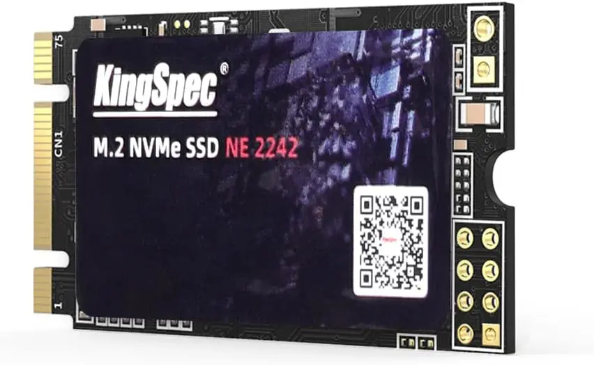 KingSpec 512GB 2242 NVMe M.2 SSD