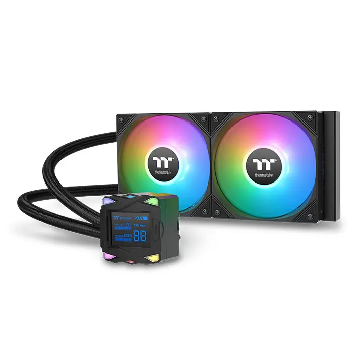 Thermaltake LA240-S 240mm ARGB Sync All-in-One Liquid Cooler Black