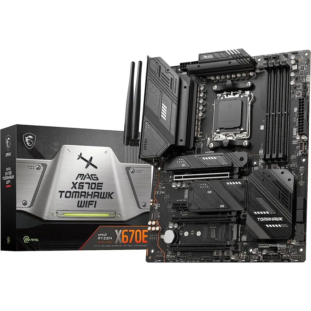 MSI MAG X670E TOMAHAWK WIFI ATX Motherboard