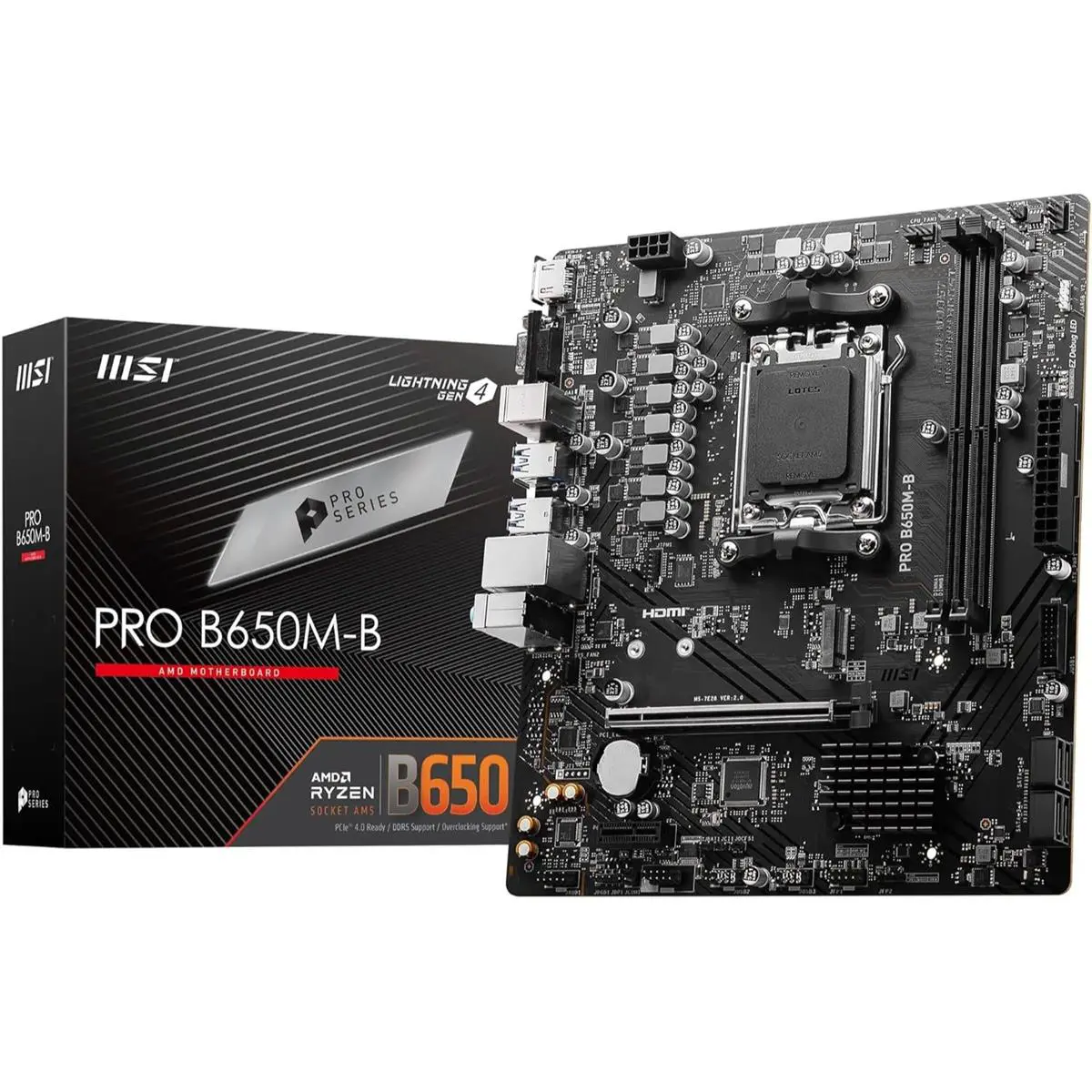 MSI PRO B650M-B DDR5 Micro-ATX Motherboard