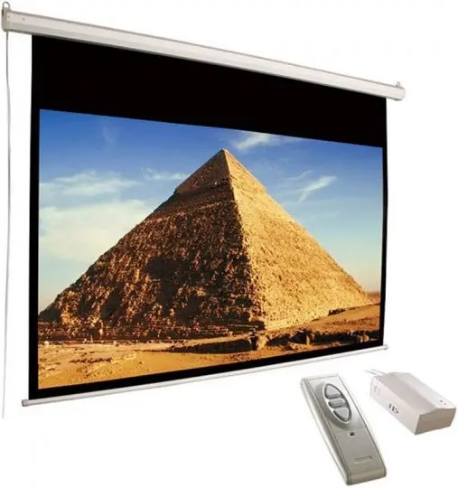 150 Inch Electric Motorized Projector Screen 8x10 Feet