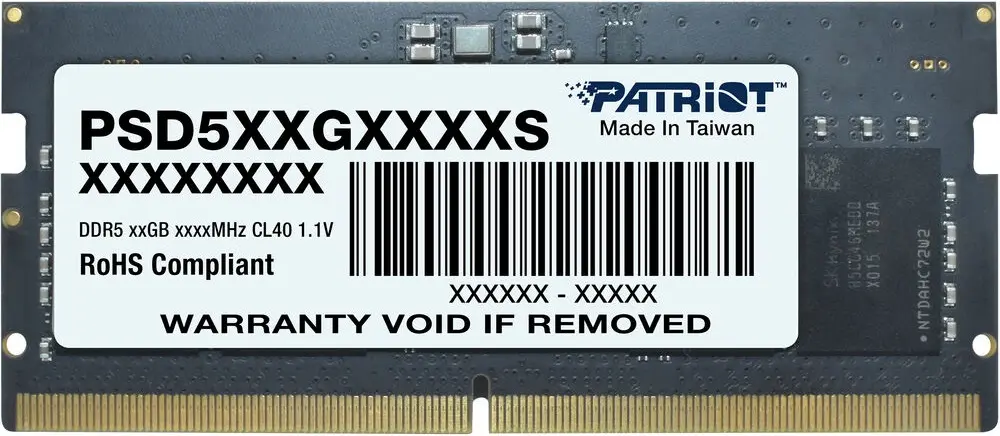 Patriot Signature Line 32GB DDR5 5600 MHz SODIMM RAM