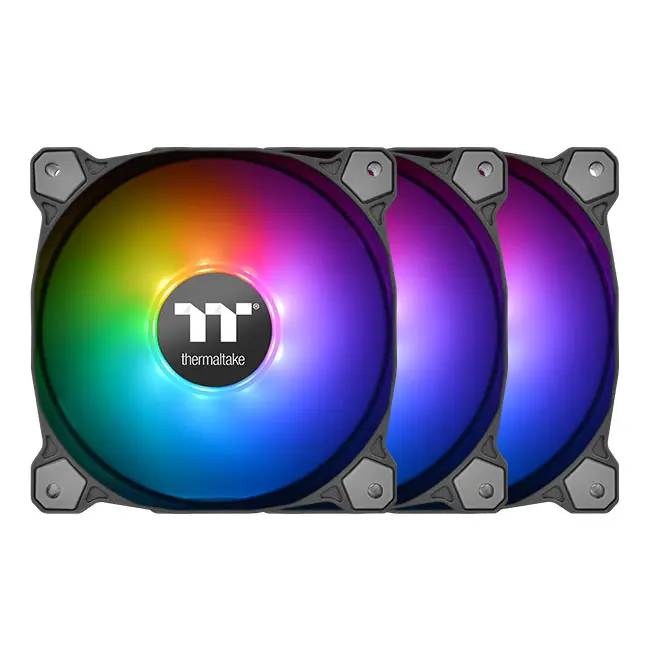 Thermaltake Pure 12 120mm ARGB Sync Radiator Fan TT Premium Edition 3-Pack