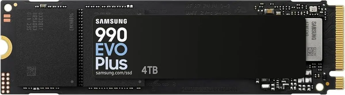 Samsung 990 EVO Plus 4TB Gen4 NVMe M.2 SSD