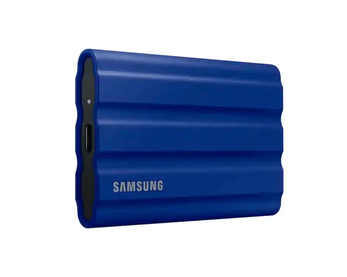 Samsung T7 Shield 2TB USB 3.2 External SSD - Blue