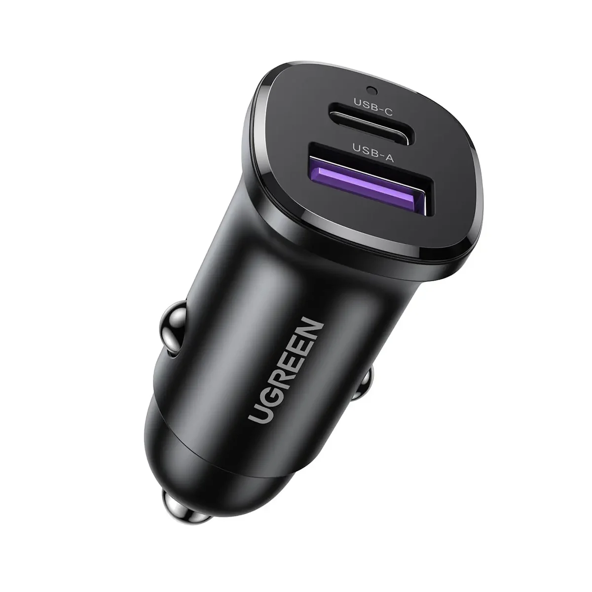 UGREEN 30W 2-Ports Fast Car Charge, EC305, 25845 
