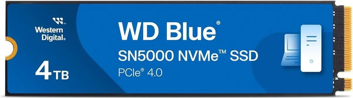WD Blue SN5000 4TB NVMe SSD