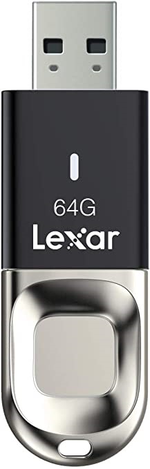 Lexar JumpDrive Fingerprint F35 64GB USB 3.0 Flash Drive