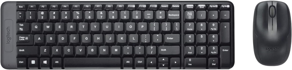 Logitech MK220 Compact Wireless Keyboard Mouse Combo