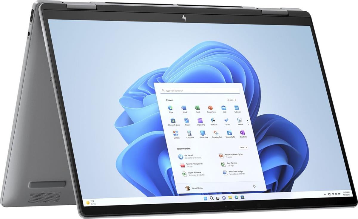 HP Envy 14 x360 FC0023DX Laptop, Intel Core Ultra 7 155U, 16GB